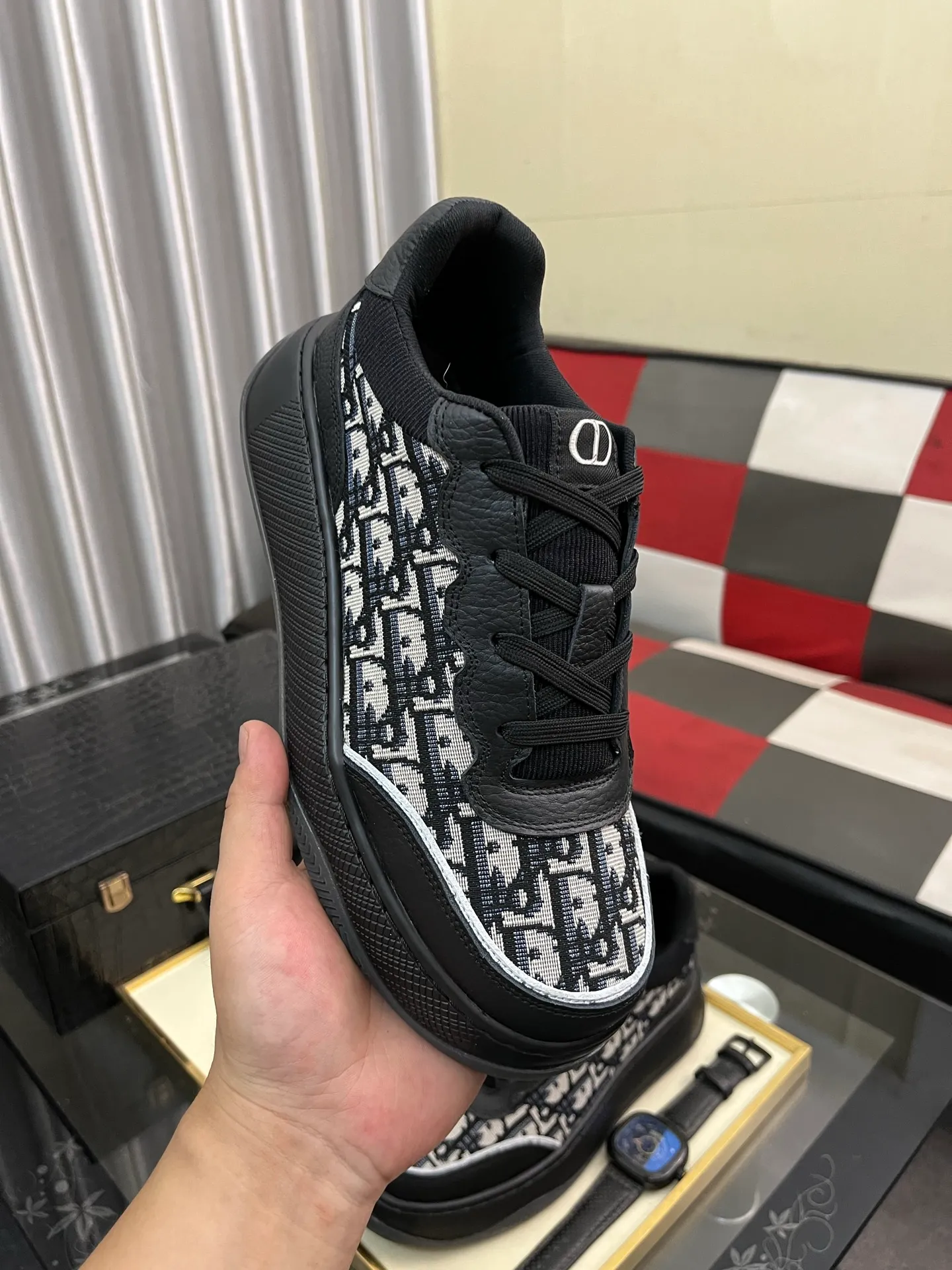 Men's Men's Shoes 💰440⌚️⌚️《DIOR*》The latest and most popular casual shoes, top brand [seduce] luxury~purchasing agent, top~quality. [Strong] The upper is made of imported breathable cowhide with material ➕ breathable sheepskin feet (•) and fine workmanship. Original stylish and stylish soft rubber wear-resistant outsole, light and comfortable on the foot, size: 38-444️⃣colors available